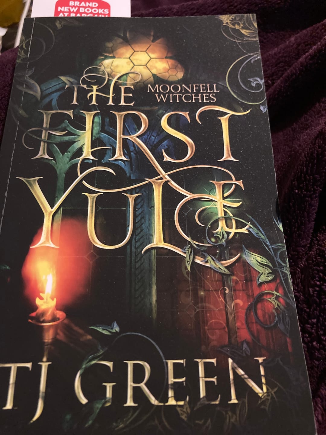 Customer photo review of The First Yule: Moonfell Witches Novella PAPERBACK