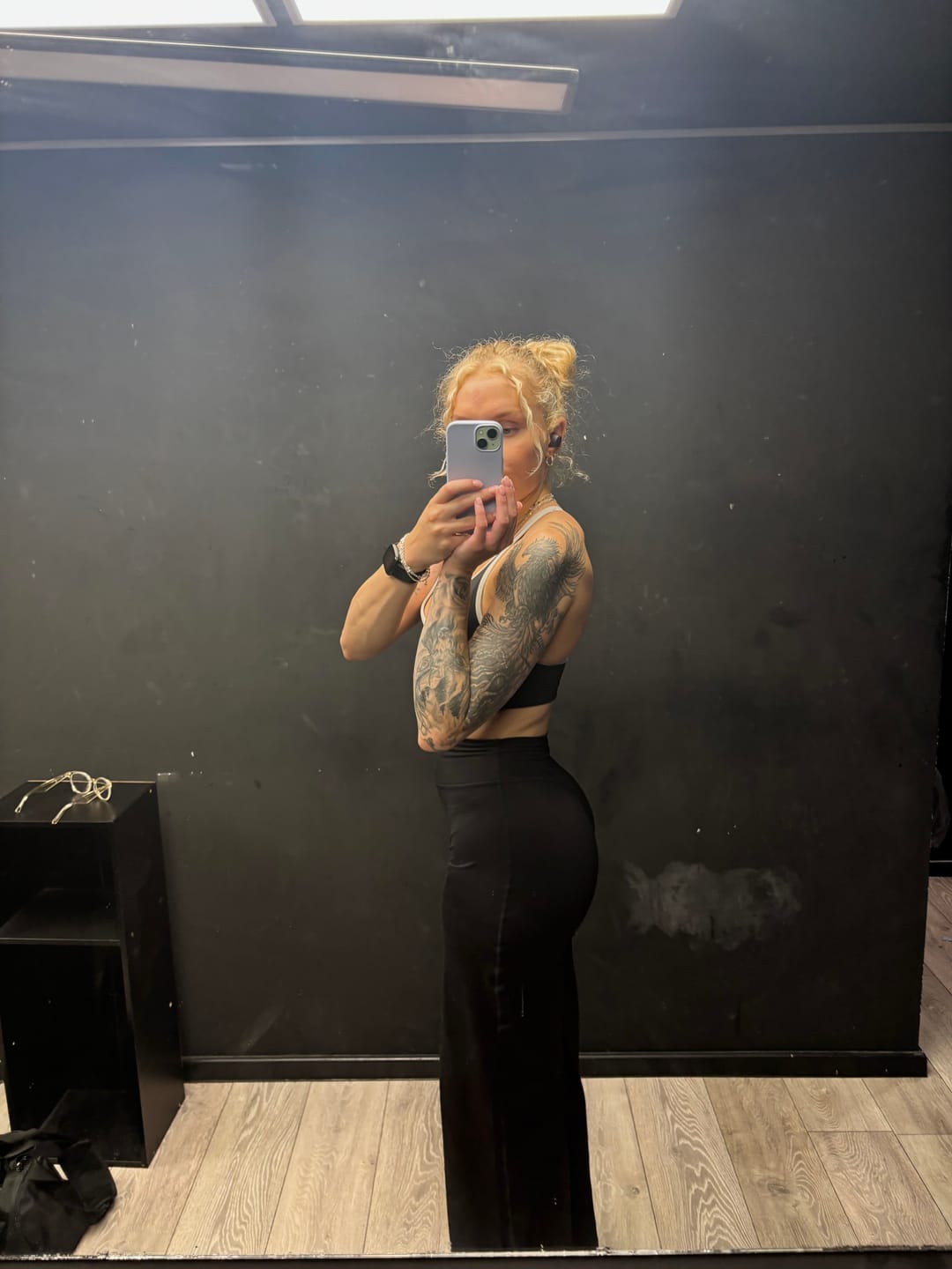 Customer photo review of W2227 - Reset Wide Leg Leggings