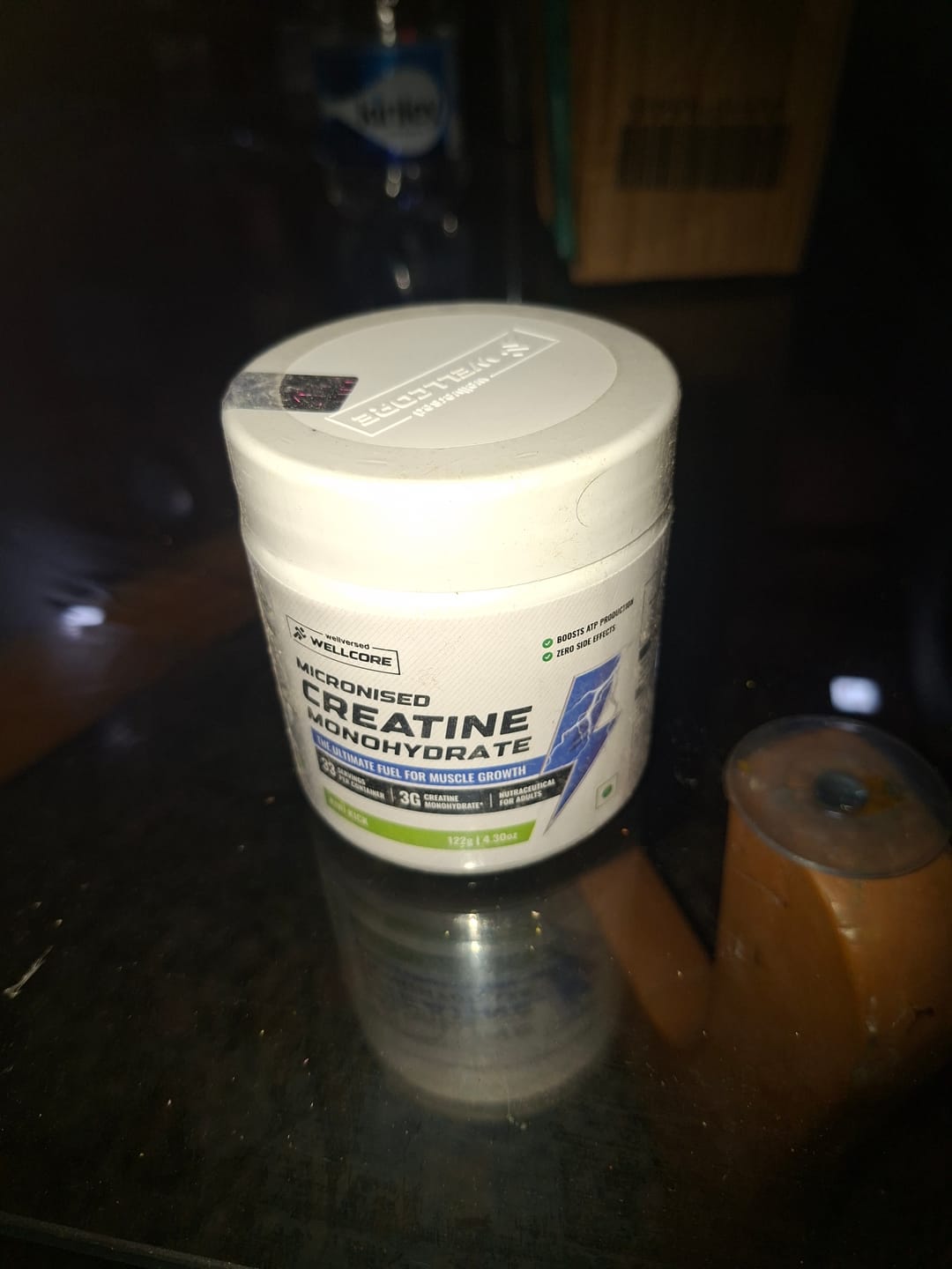 Customer photo review of Wellcore - Pure Micronised Creatine Monohydrate | Kiwi Kick (122g, 33 servings)
