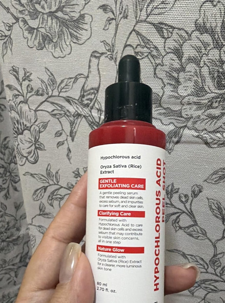 Customer photo review of PEEL SHOT | Оризова ампула