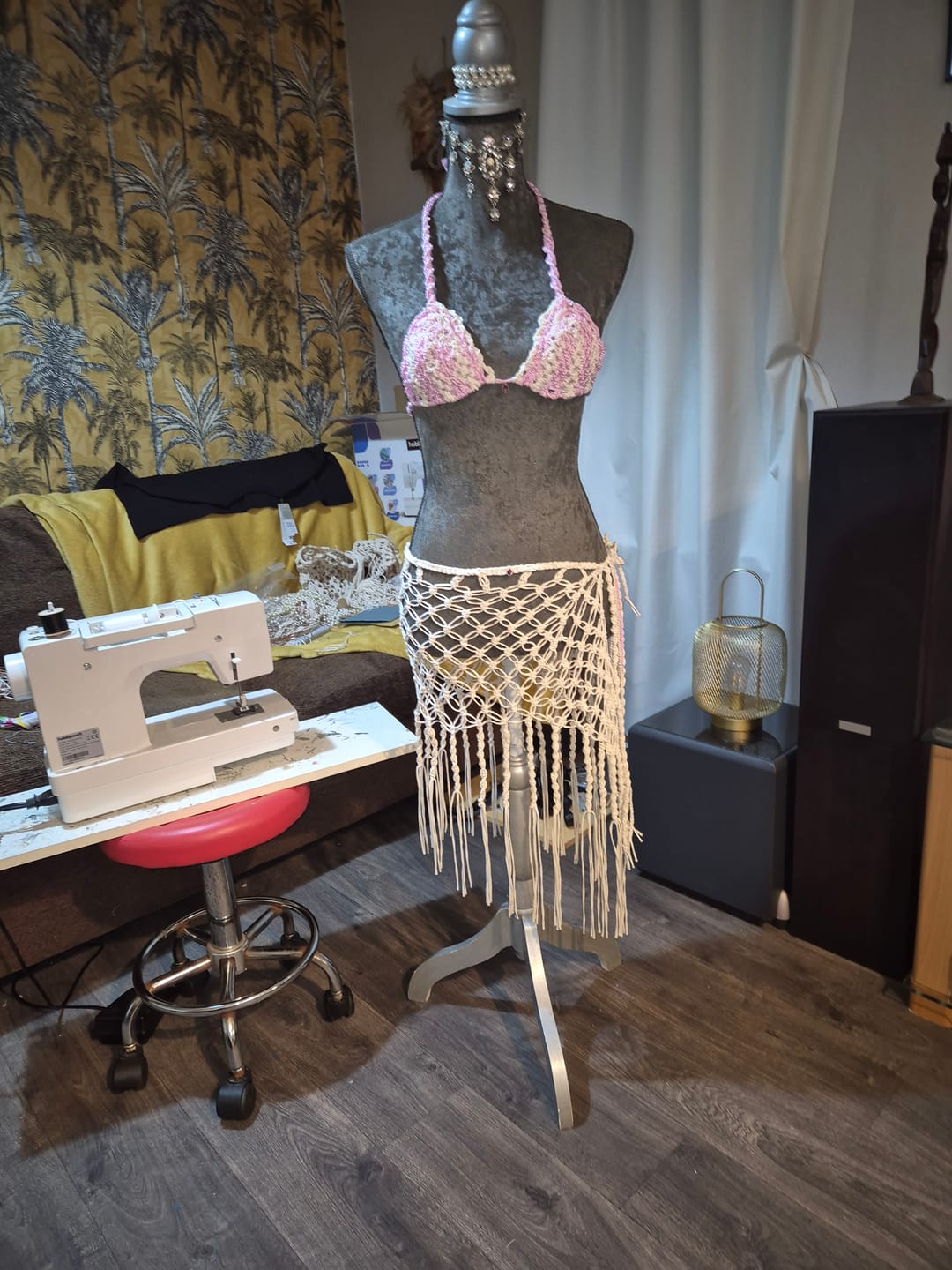 Customer photo review of YarnArt Macrame Cotton