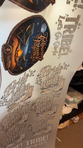 Customer photo review of DTF Transfers Gangsheet Builder