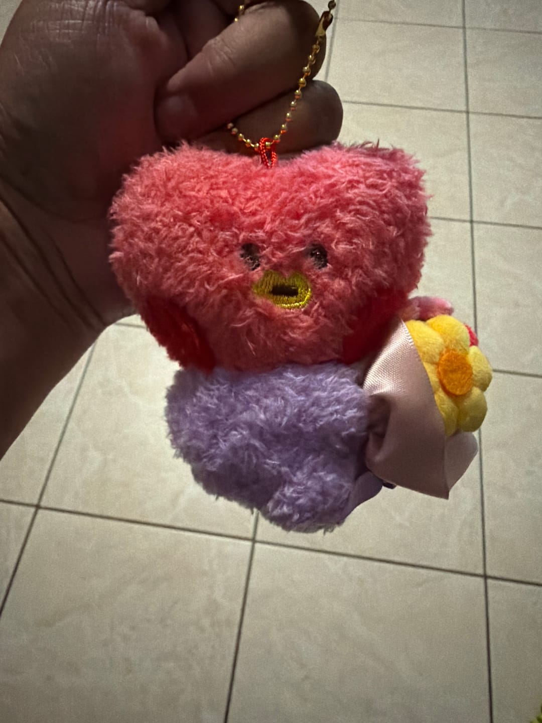Customer photo review of BT21 - BOUQUET MININI PLUSH KEYRING