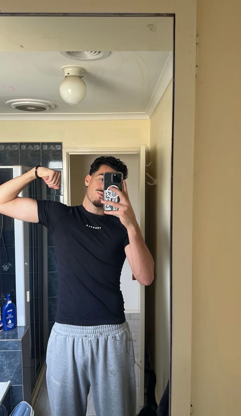 Customer photo review of 475 SuperVillain Compression Tees