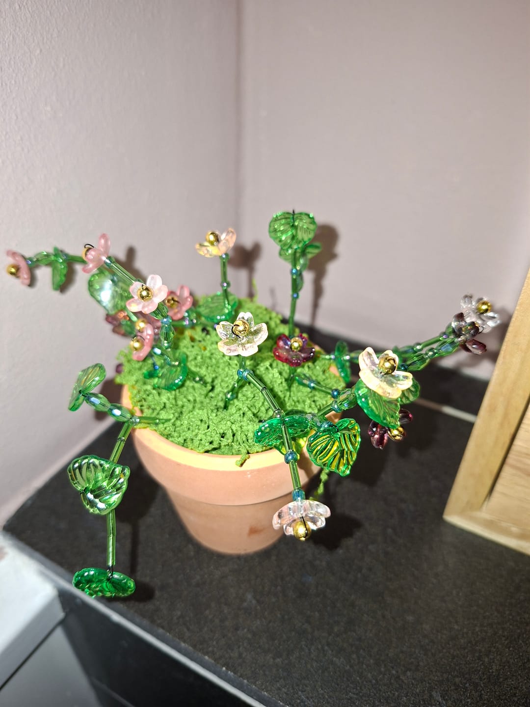 Customer photo review of Workshop: Maak je eigen kralenplantje (meest gekozen)