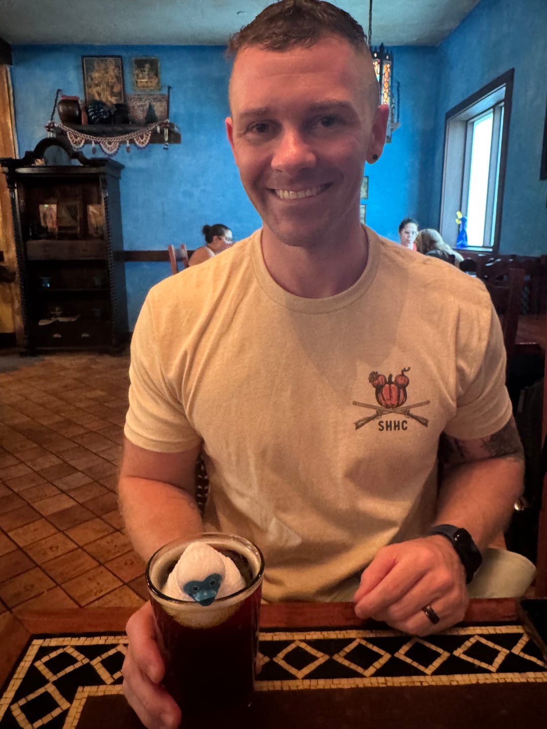 Customer photo review of Sleepy Hollow Hunt Club - Next Level Shirt