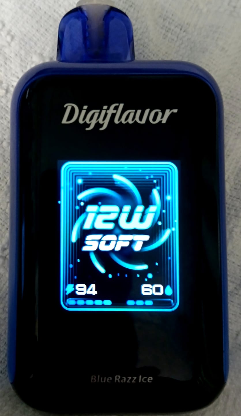 Customer photo review of Blue Razz Ice DigiFlavor Sky 25000 Puffs