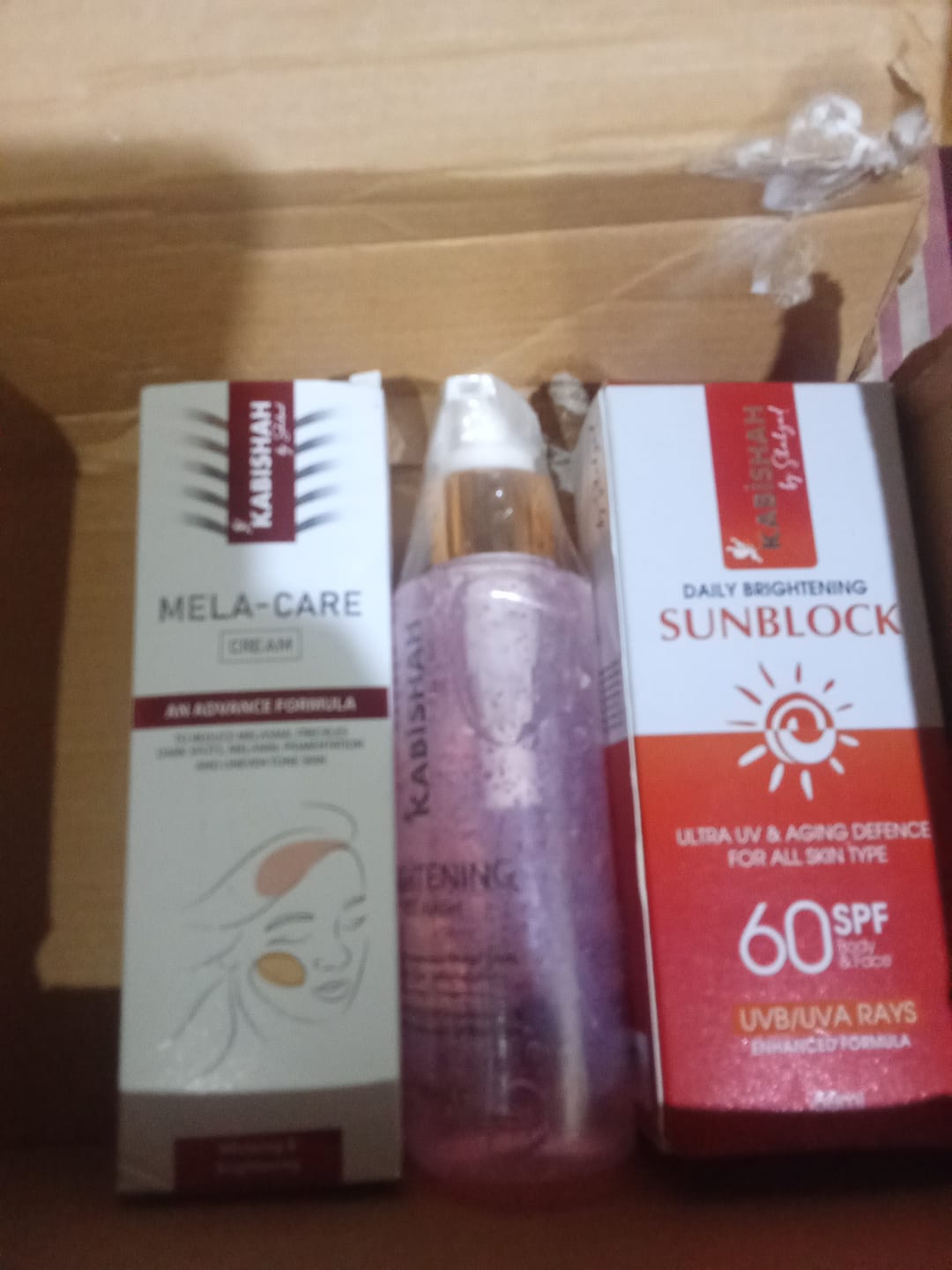 Customer photo review of Melasma Bundle - 24 Hours Protection