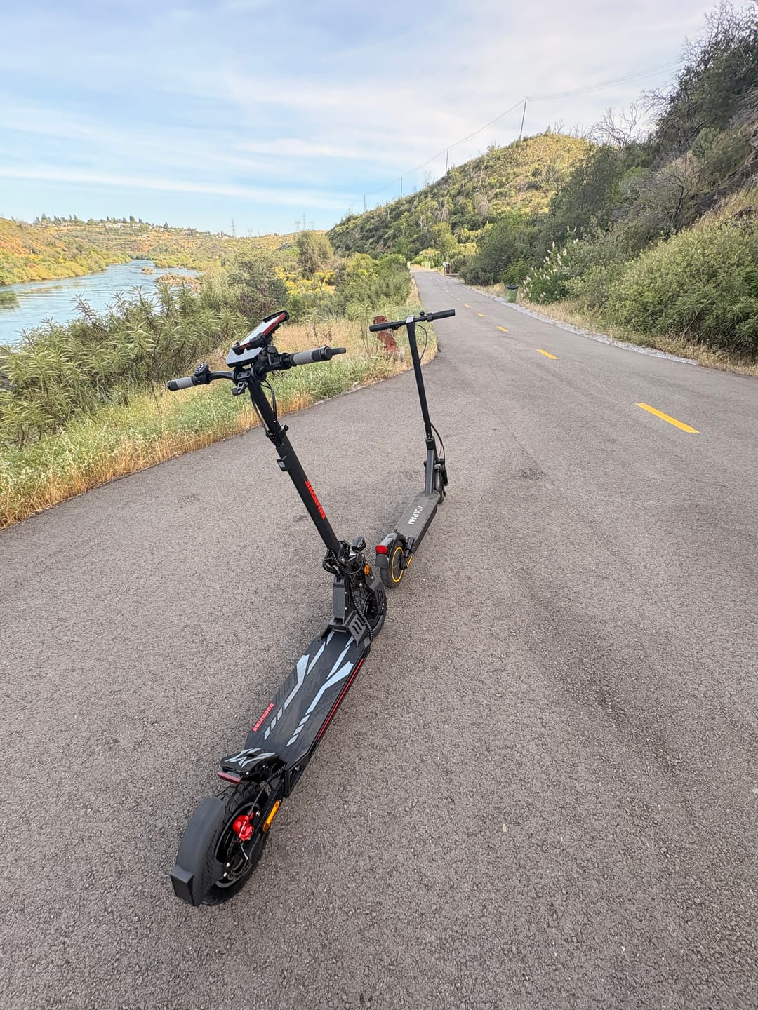 Customer photo review of Backfire M8 Electric Scooter with GPS and Samsung Battery