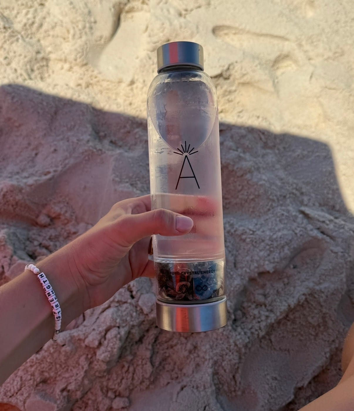 Customer photo review of EnergyBottle ® Cuarzo Ahumado