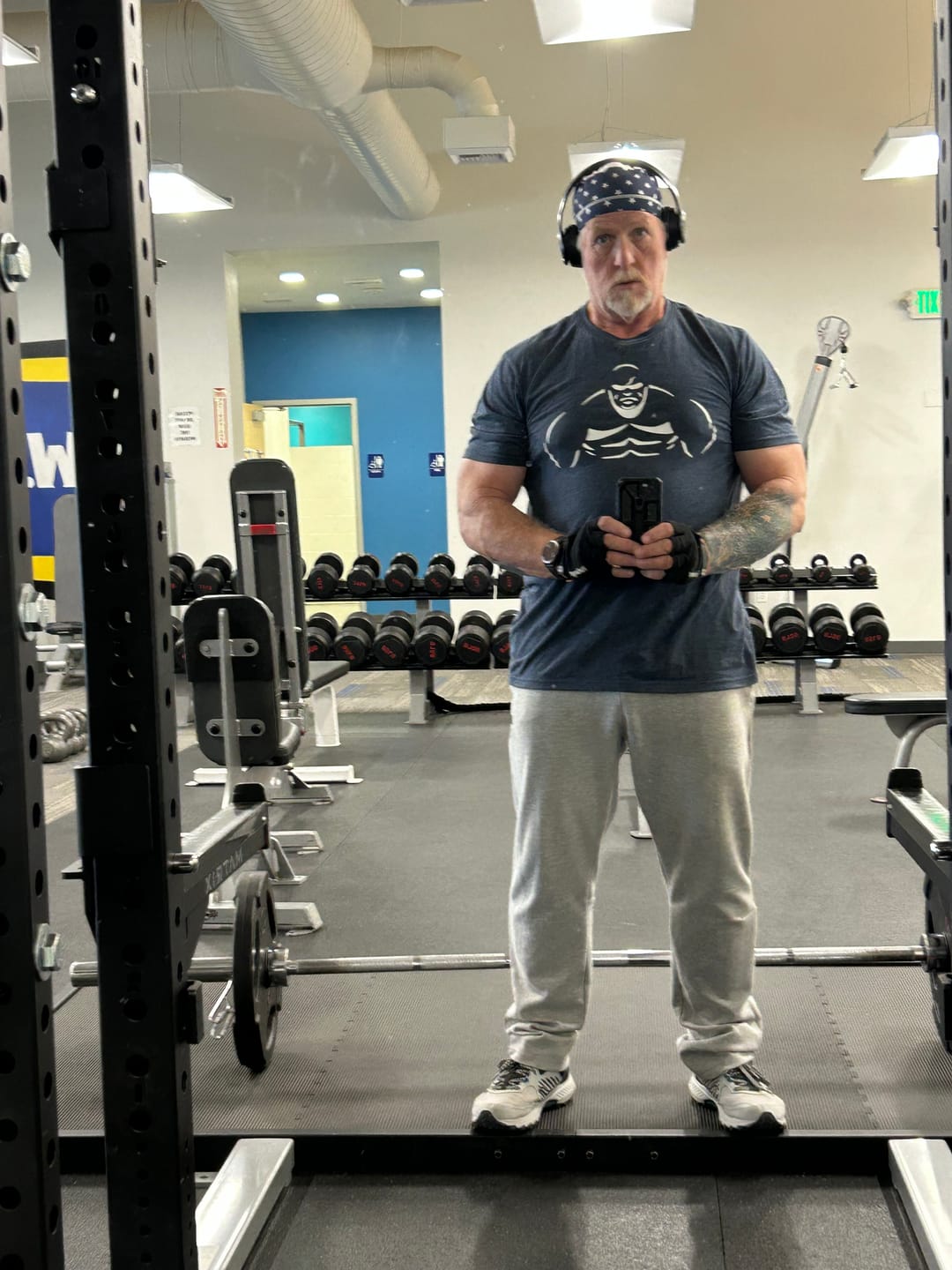 Customer photo review of Shaw Strength Figure T-Shirt V2