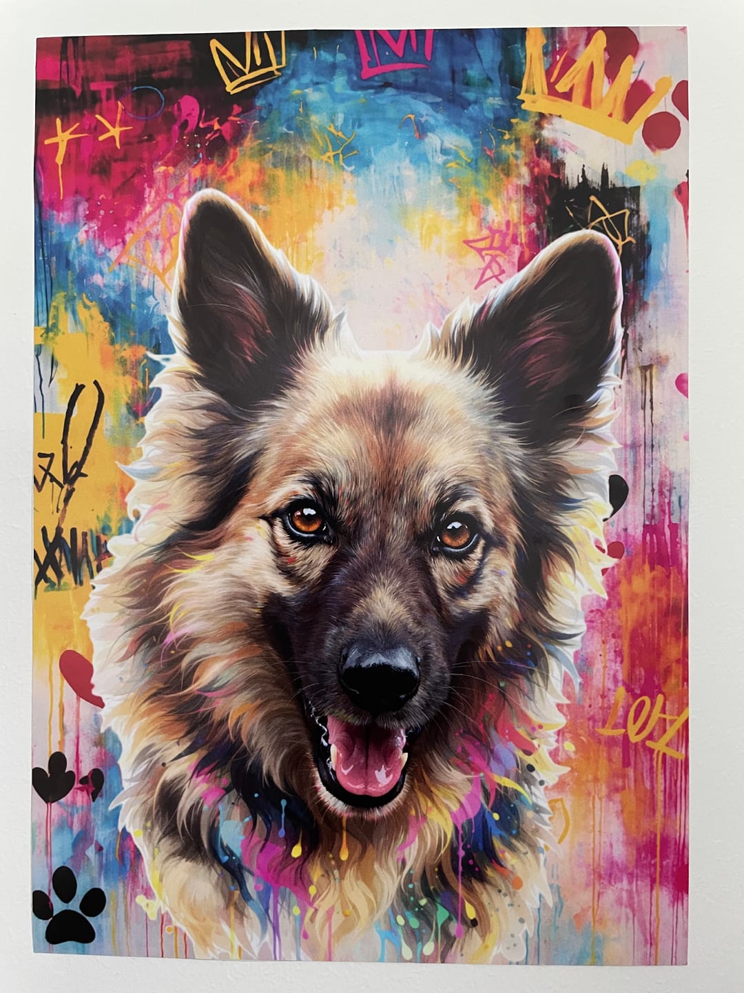 Customer photo review of Personalisiertes Poster - Graffiti
