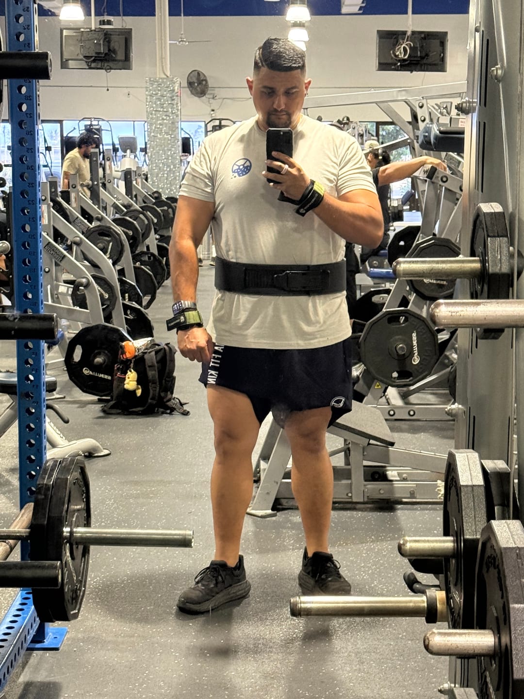 Customer photo review of Ratchet Lever Belt