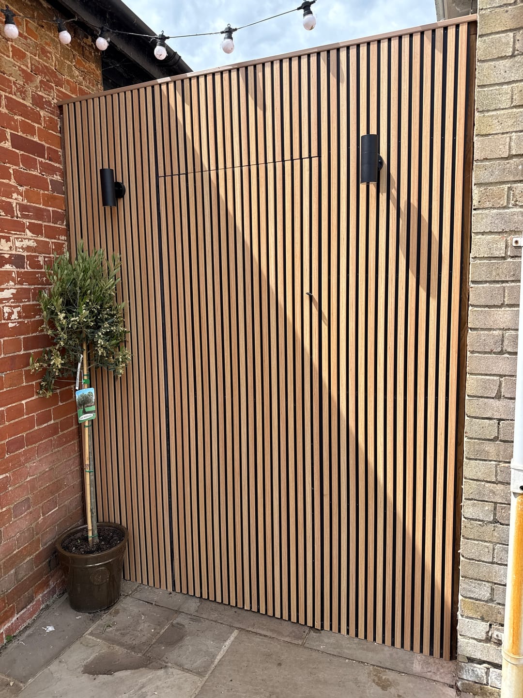 Customer photo review of Outdoor End Trim (Multiple Colours)