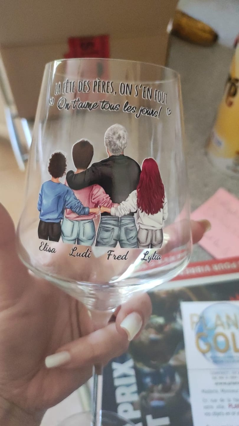 Customer photo review of Coffret cadeau - Verre