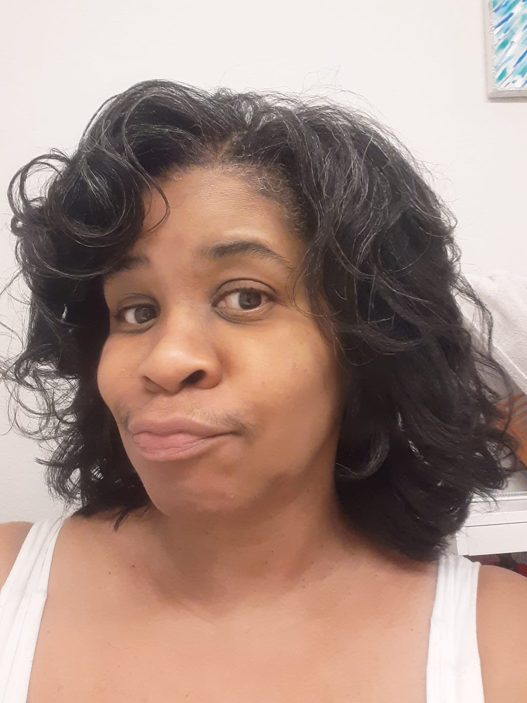 Customer photo review of Hydrating Hair Mist