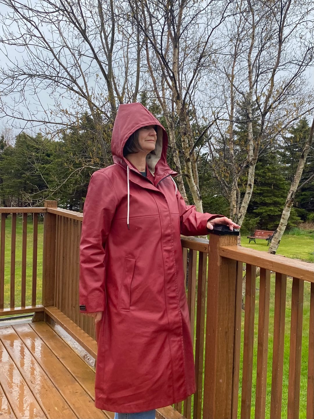 Customer photo review of Long Liner - Merlot Red
