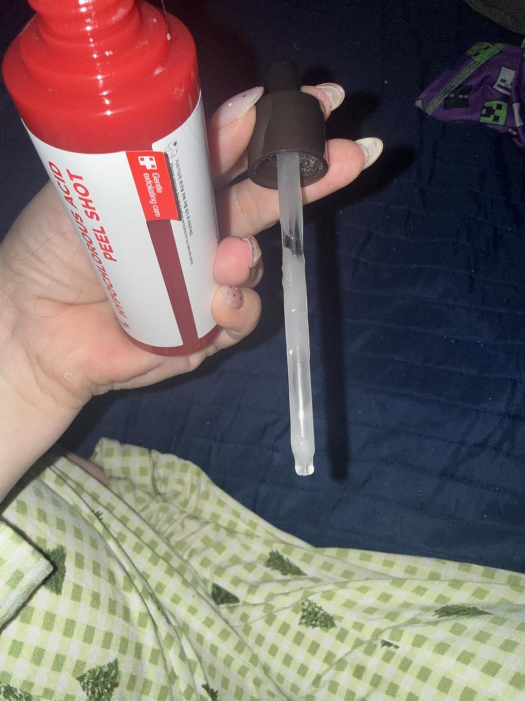 Customer photo review of PEEL SHOT | Оризова ампула