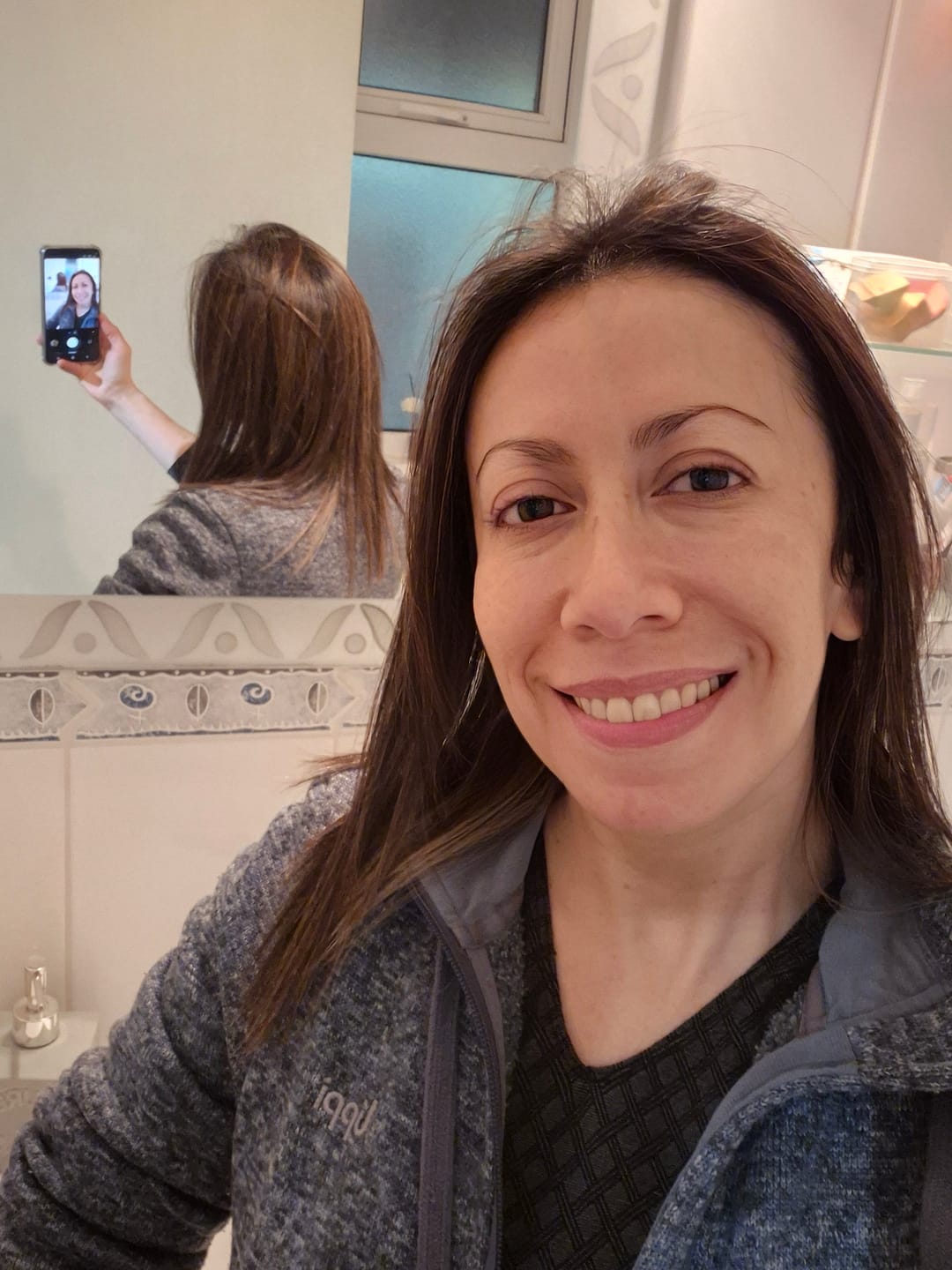 Customer photo review of Kit Alisado en Casa Adhara