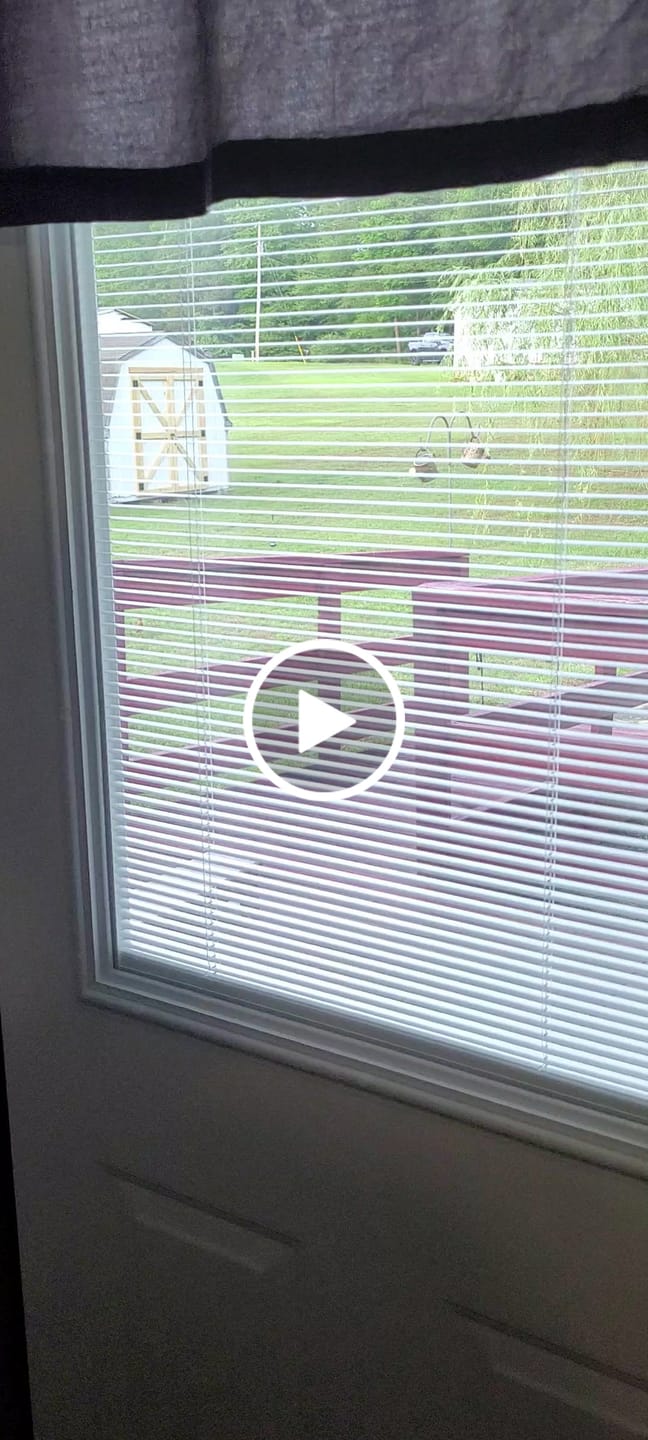 Customer video review of Raise & Lower Blinds Glass and Frame Kit (Half Lite)