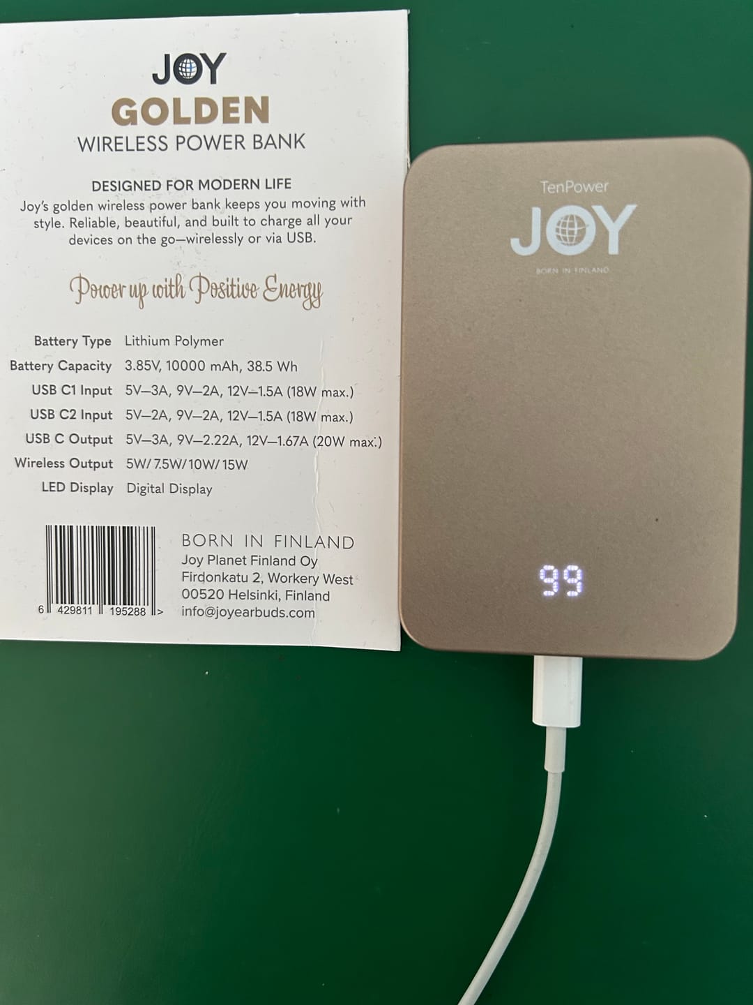 Customer photo review of TenPower