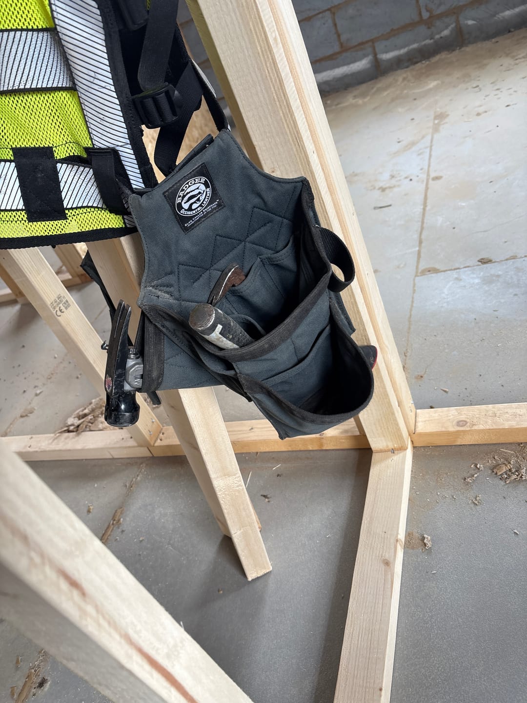 Customer photo review of Badger Toolbelts | Trimmer Tool Bag | Left Hand