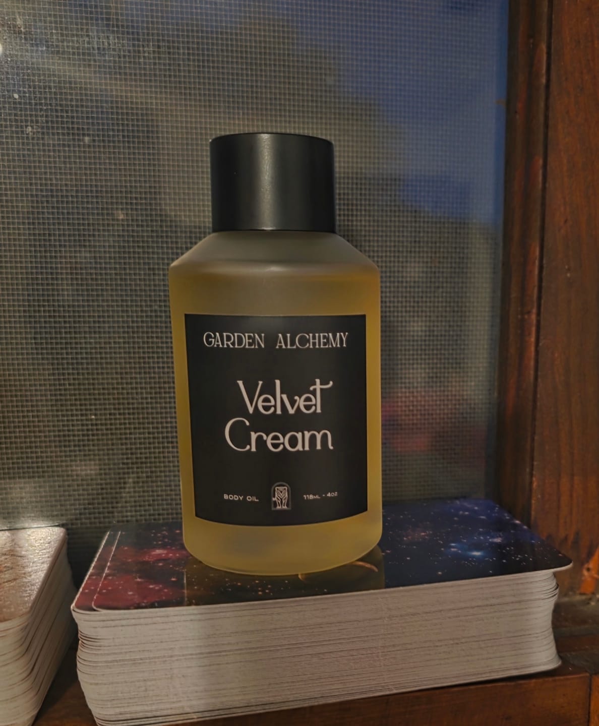 Customer photo review of VELVET CREAM PERFUME BODY OIL