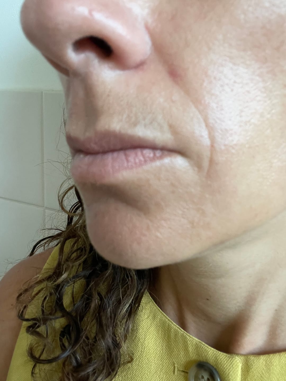 Customer photo review of Face Tape | Vanilla