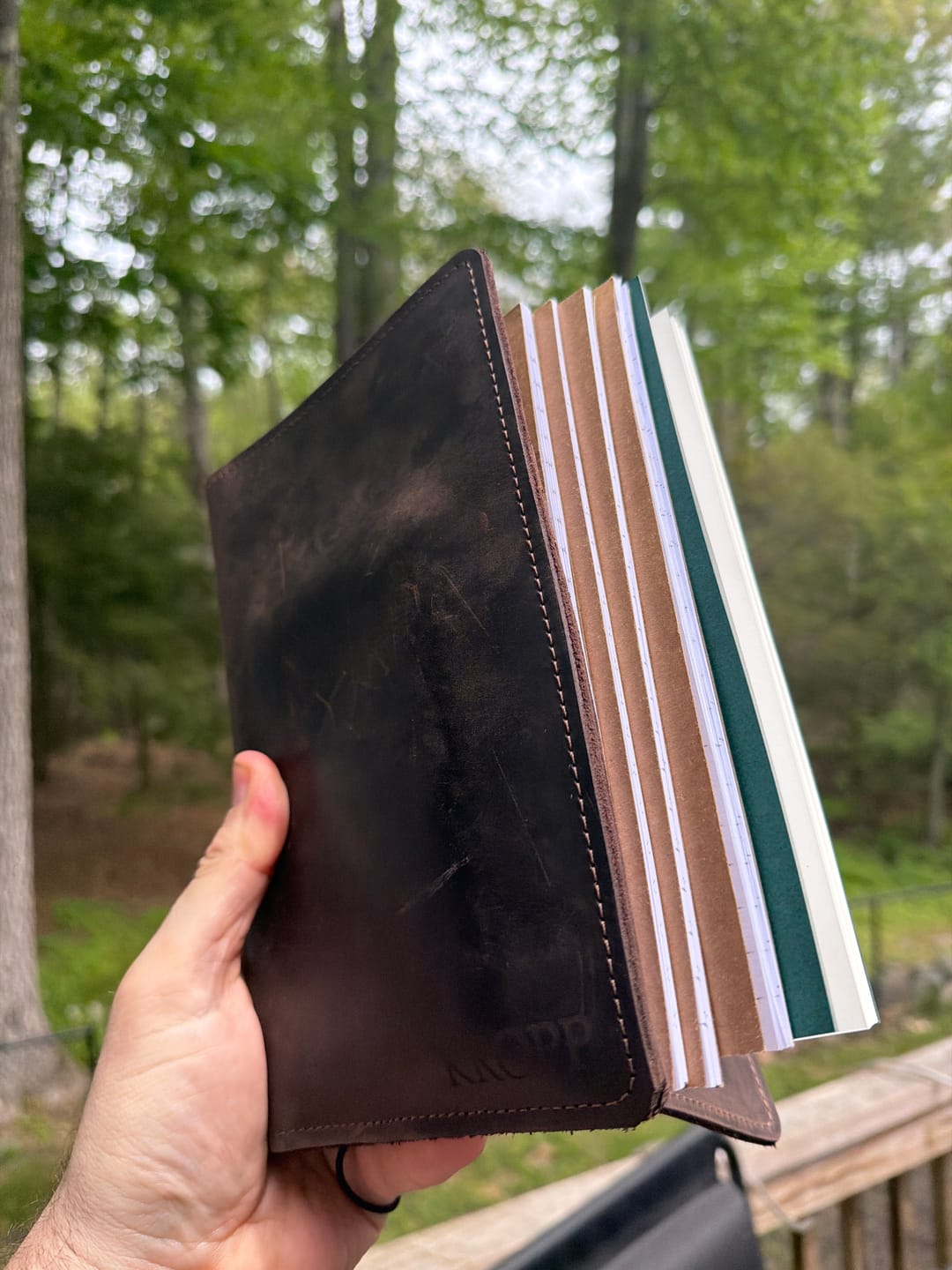 Customer photo review of Bonus Leather Wallet - Limited Offer!