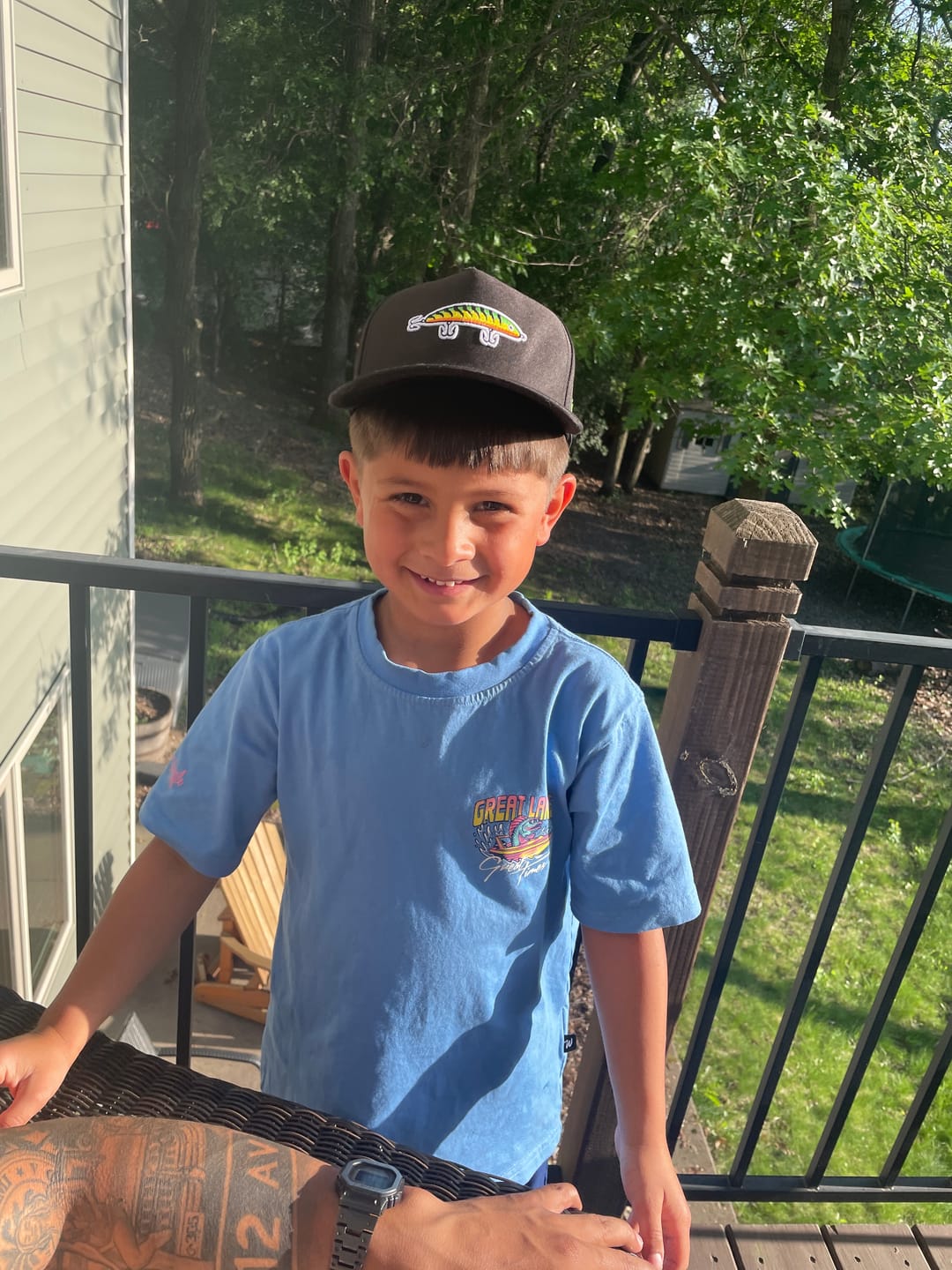 Customer photo review of Lured In Youth Hat