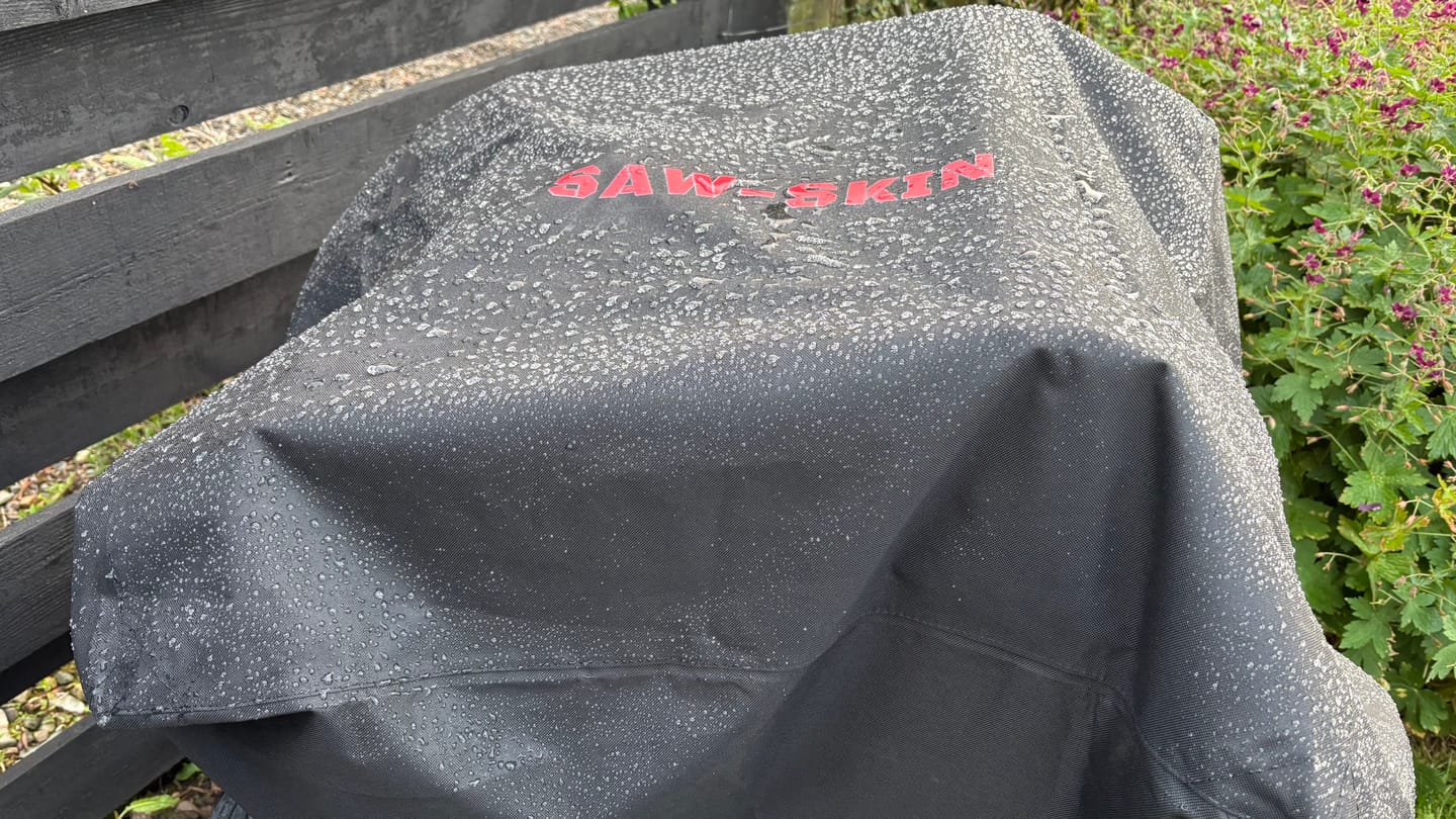 Customer photo review of Sawskin | Mitre Saw Cover XL - Universal Fit - 254-305mm - (10" to 12" Inch)