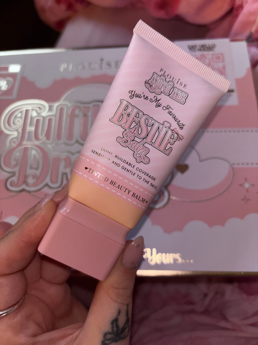 Customer photo review of Bestie Balm Tinted Moisturiser