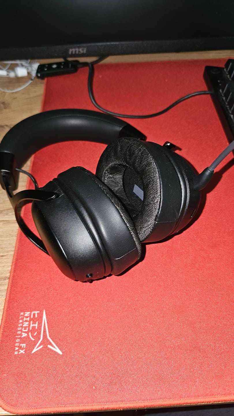 Customer photo review of Wicked Cushions FreeZe V2 Soğutma Jelli Kulaklık Pedleri - HyperX Cloud Serisi