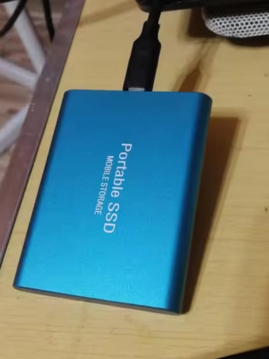 Customer photo review of Navando | 128TB externe SSD met ultrasnelle dataoverdracht