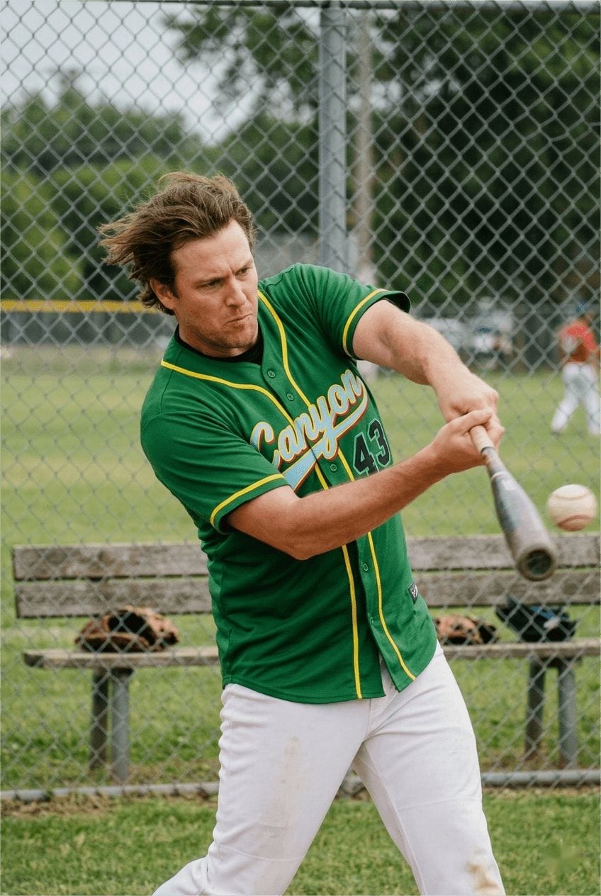 Customer photo review of Custom Green & Yellow Personalized Baseball Jersey | Team Sports Uniform | Vosoli