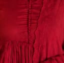 Customer photo review of Elegant Wine Red Anarkali Suit Set with Dupatta