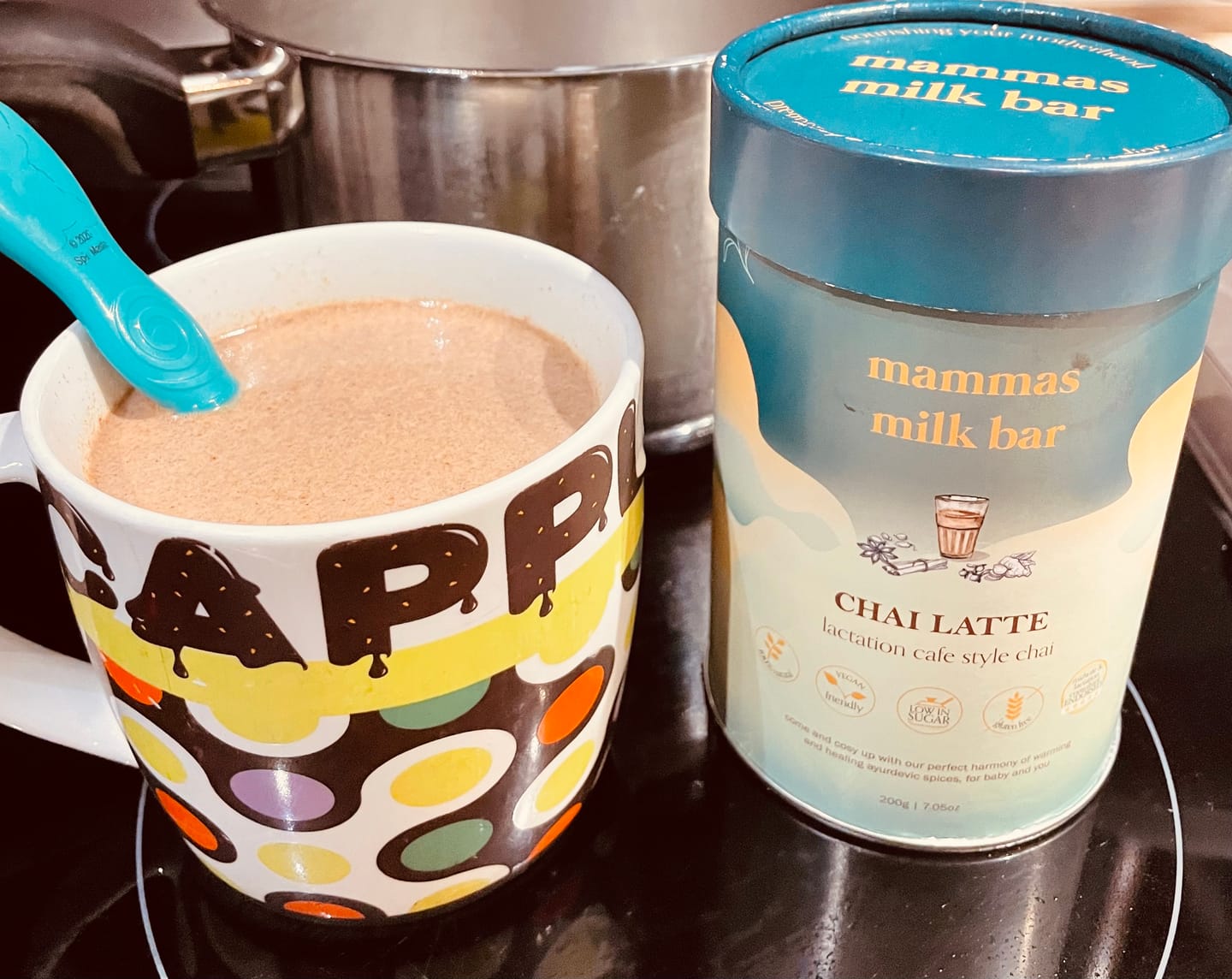 Customer photo review of Lactation Chai Latte
