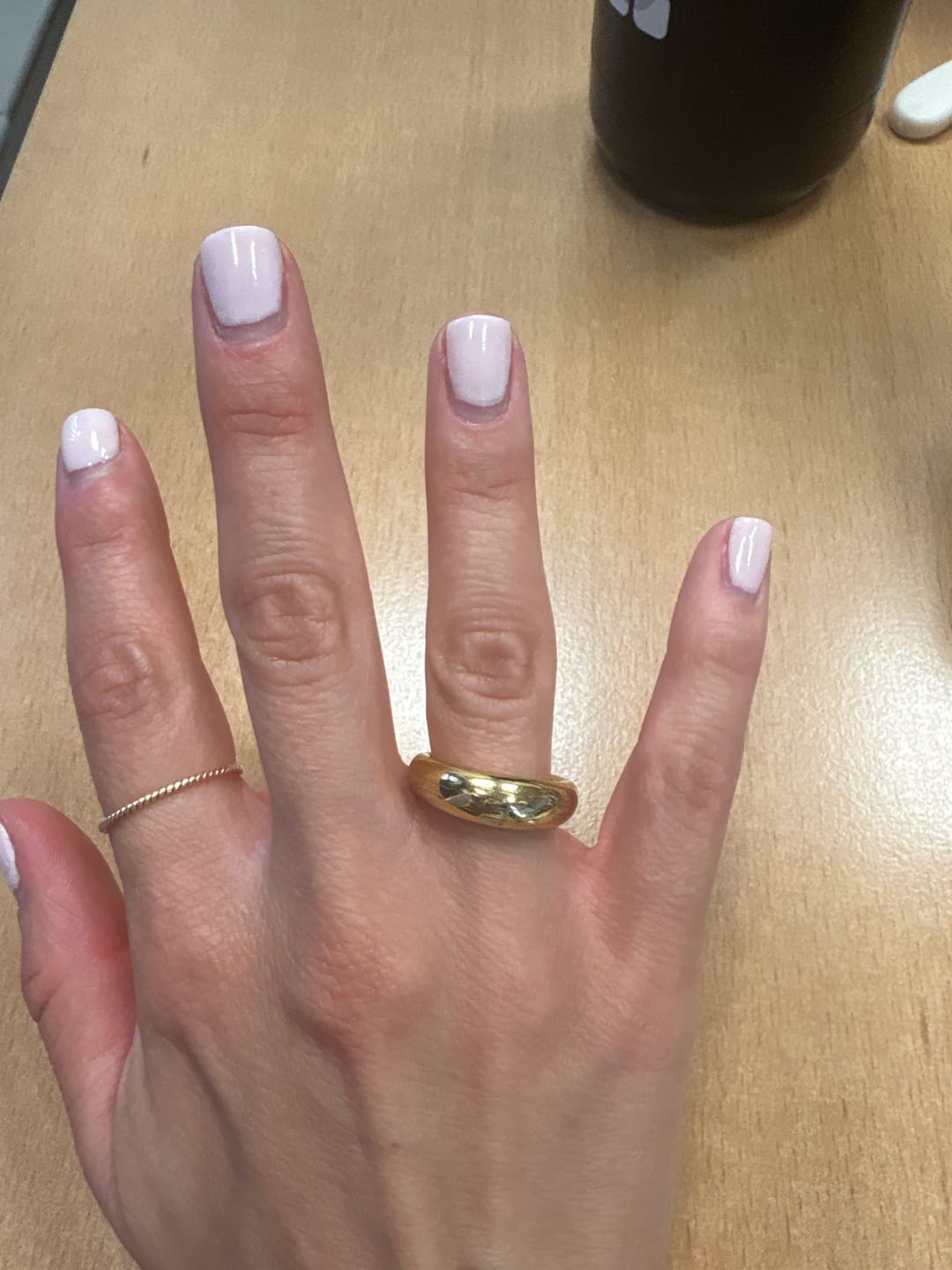 Customer photo review of Classic Dome Ring