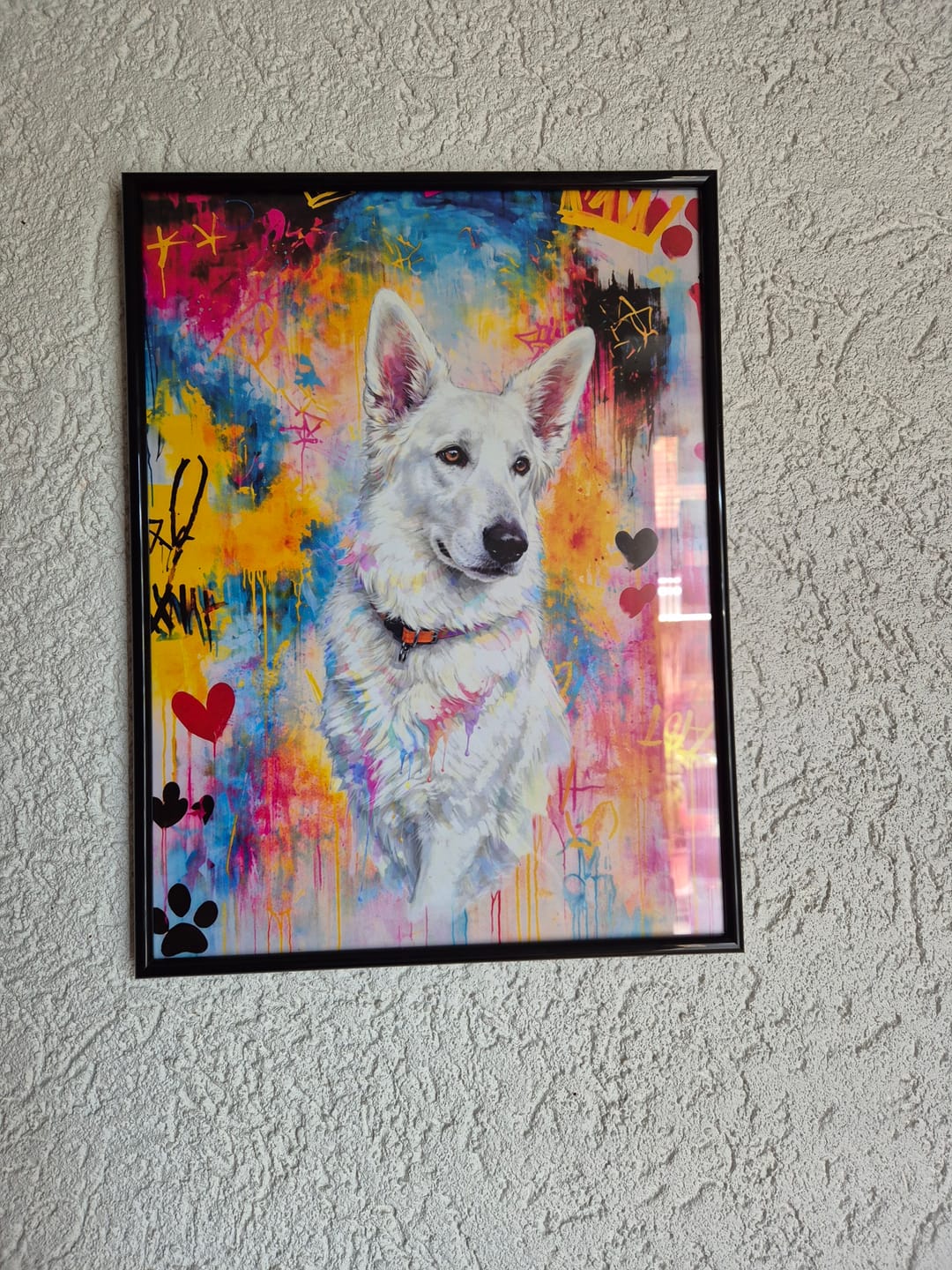 Customer photo review of Personalisiertes Poster - Graffiti