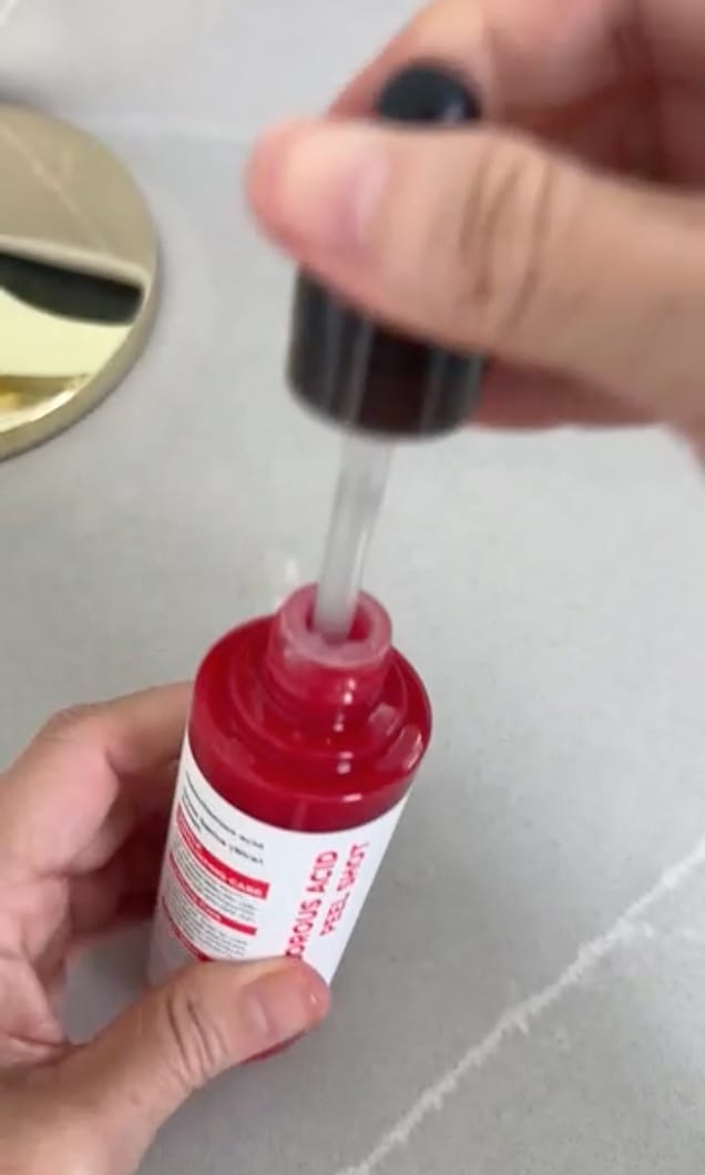 Customer photo review of PEEL SHOT | Оризова ампула