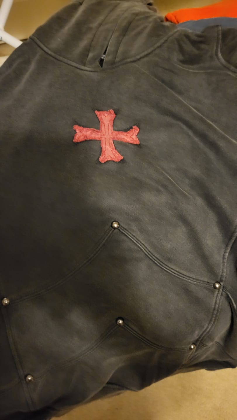 Customer photo review of Crusader Armor Hoodie