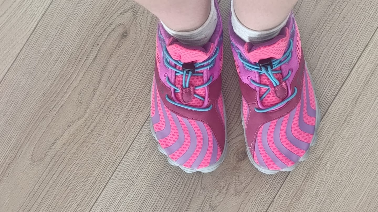 Customer photo review of Niños Vitality Ⅰ - Zapatos Barefoot