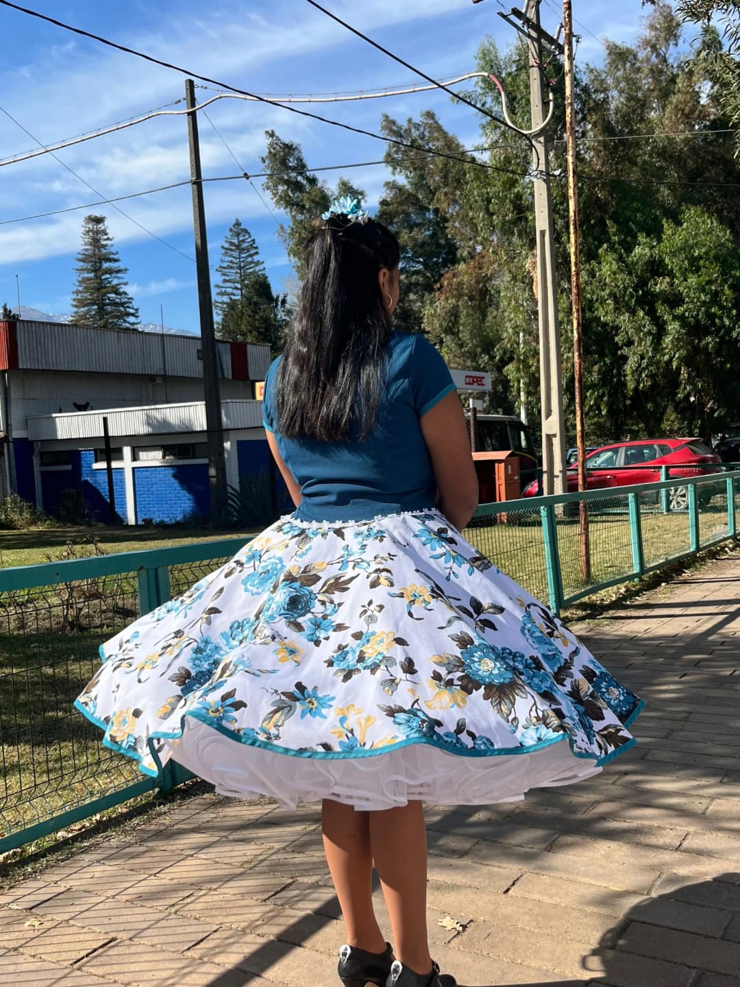 Customer photo review of Falso can can gala mexicano 5 capas
