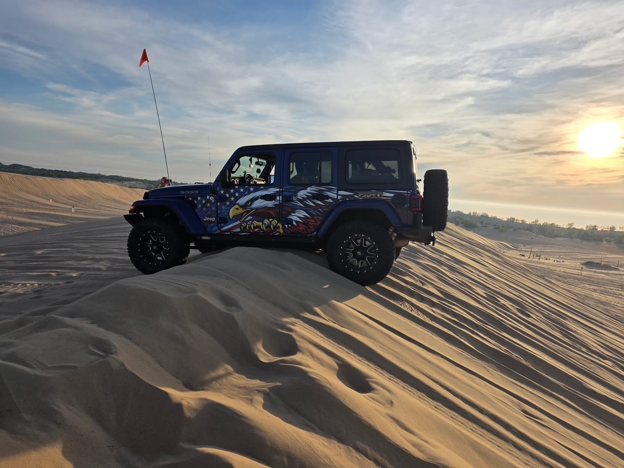 Customer photo review of Wrangler JLU Removable Trail Armor