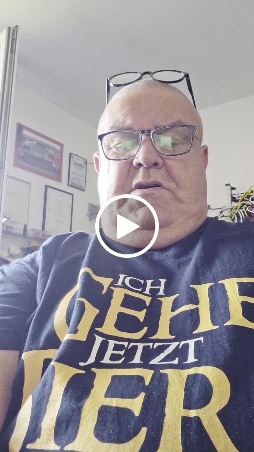 Customer video review of Ich gehe jetzt Bier trinken HDR - Beidseitiger Druck - Herren Shirt