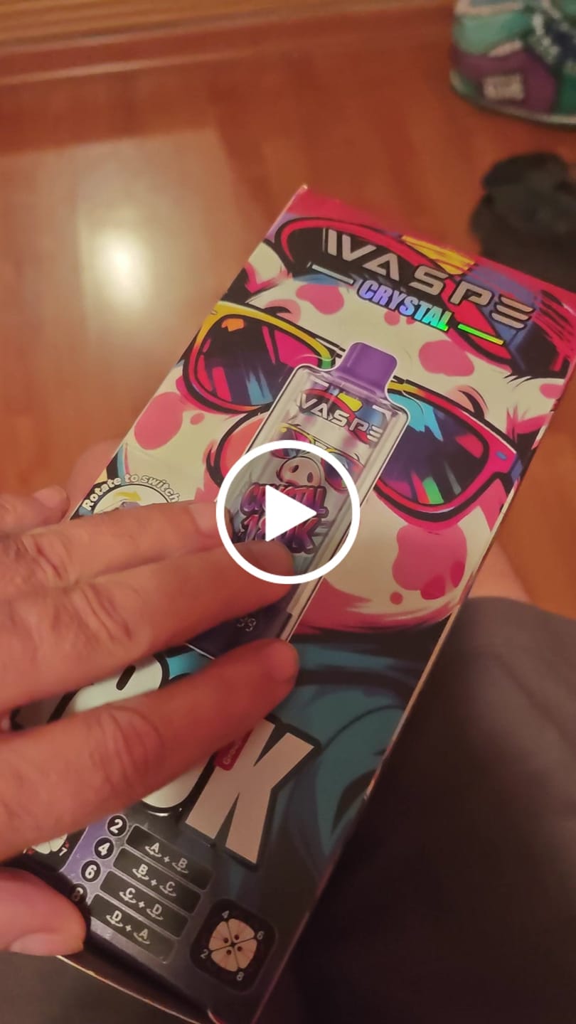 Customer video review of WASPE CRYSTAL 180K Puffs 8en1