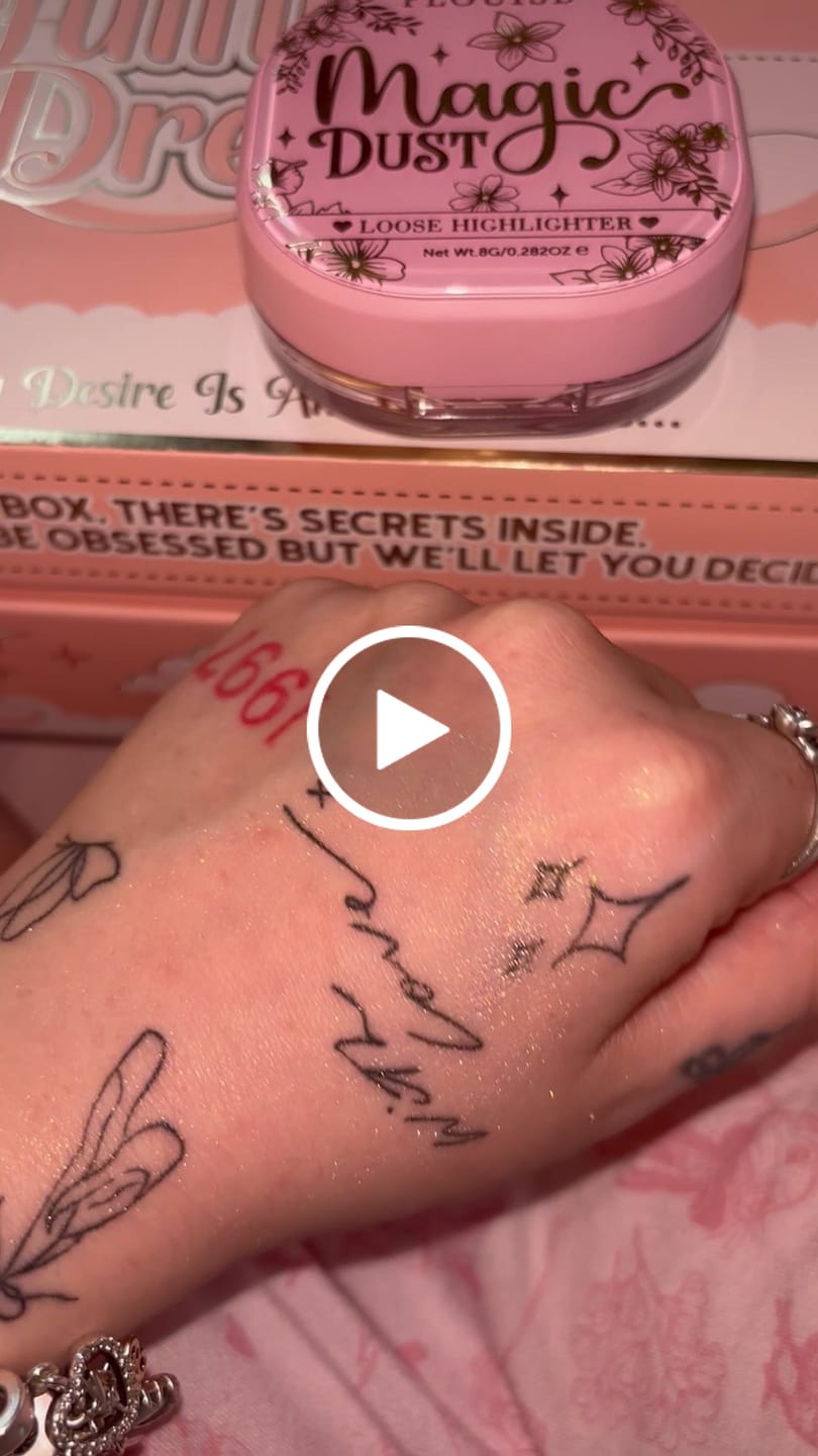 Customer video review of Magic Dust Loose Highlighter