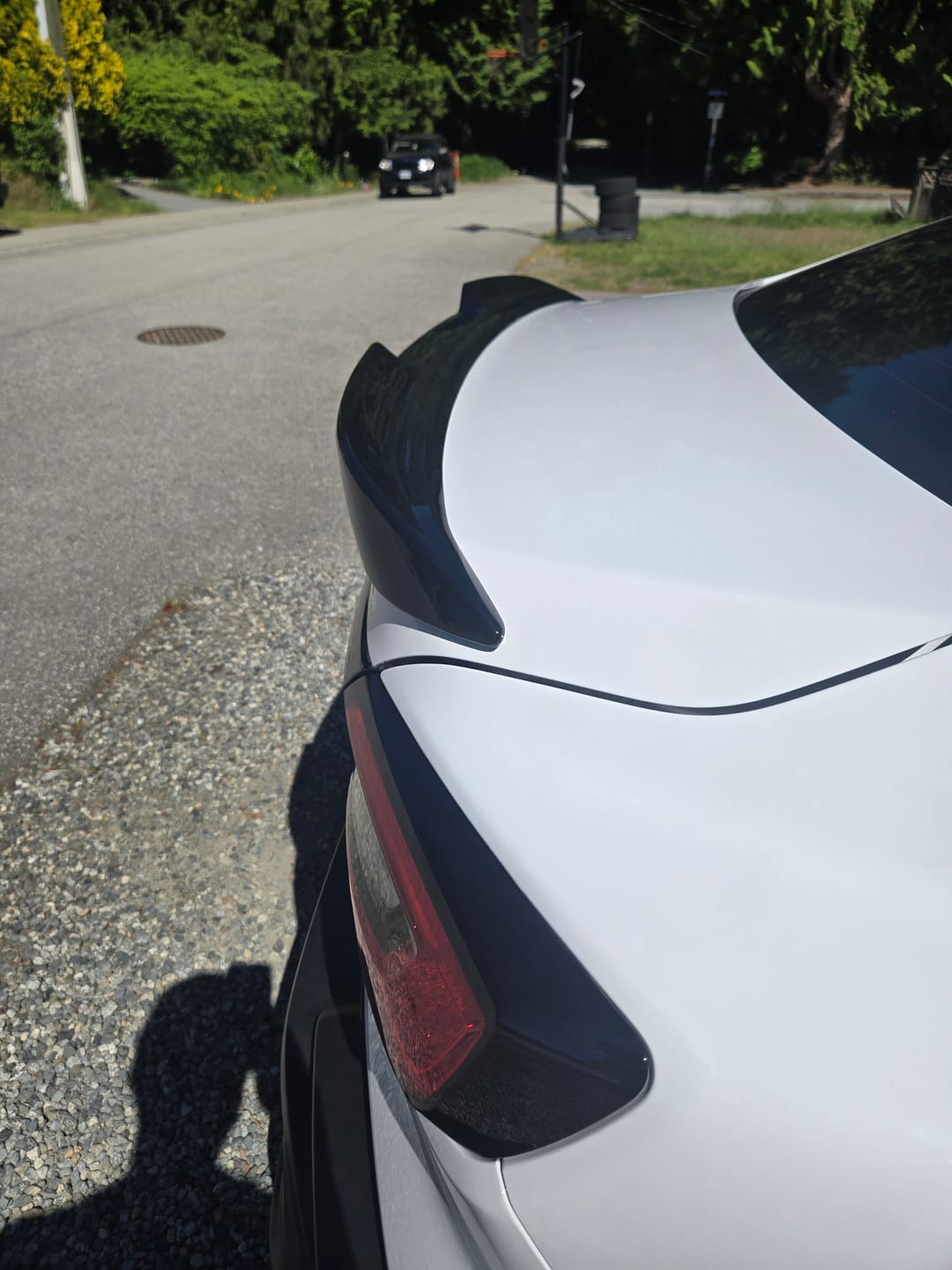 Customer photo review of Duckbill Style Trunk Spoiler - 2022-2025 Subaru WRX VB Sedan