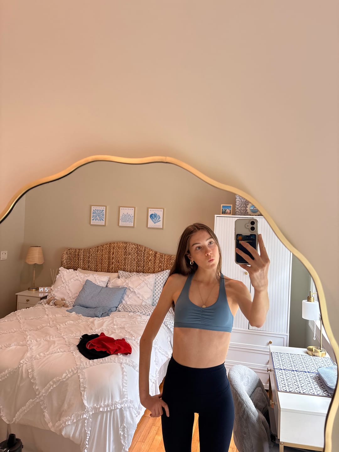 Customer photo review of Scrunch Bra- Final Sale