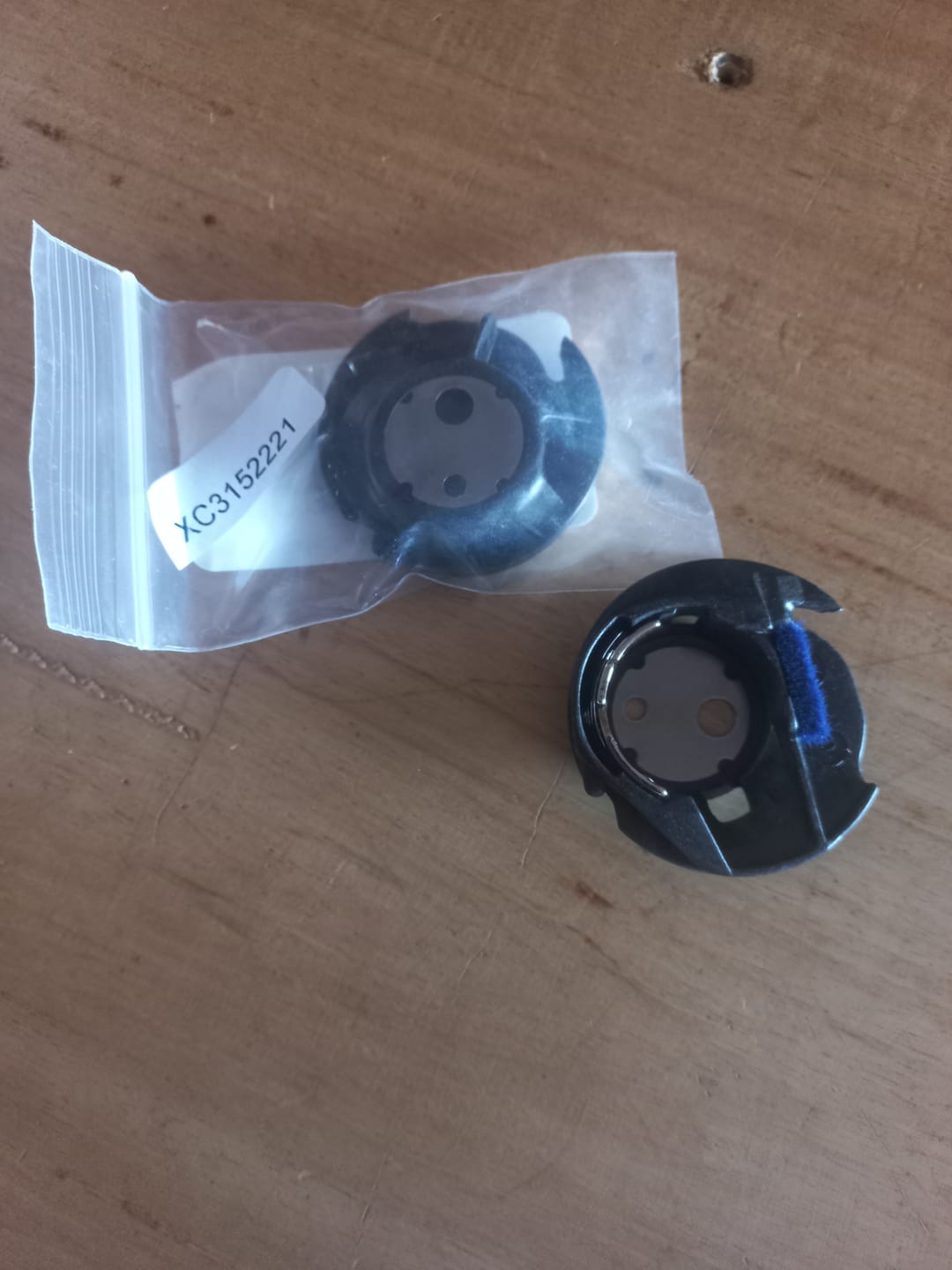 Customer photo review of Bobbin Case, Brother #XC3152221